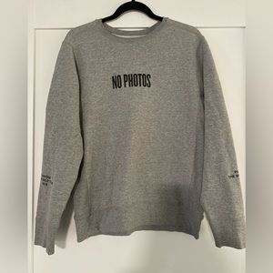 PURPOSE TOUR 2016 grey sweater